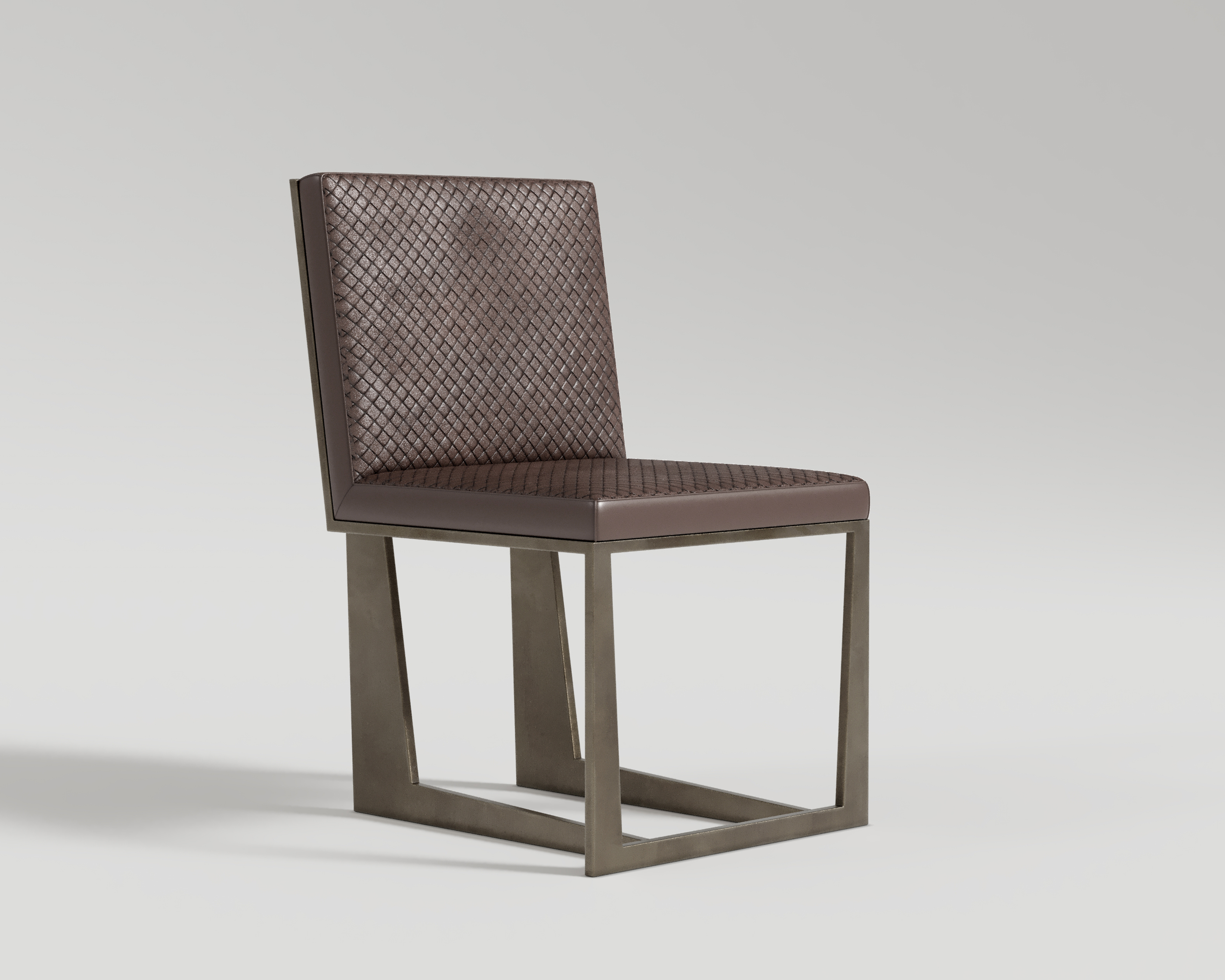 Affilato_chair_leather_patina_bronze
