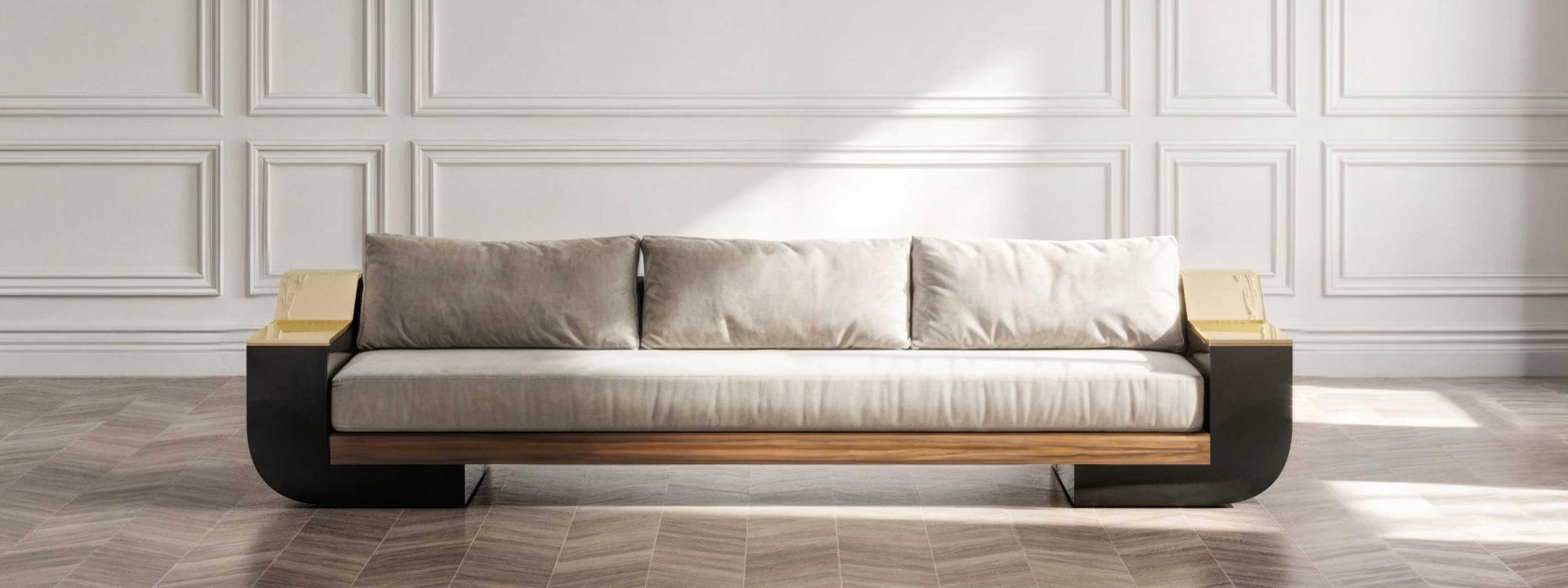 Meilleur Nom Sofa in a white living room